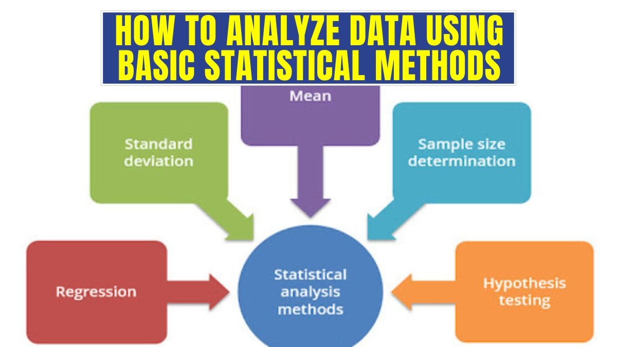 How to Analyze Data Using Basic Statistical Methods