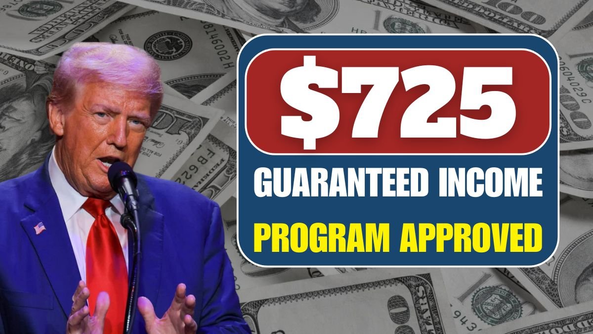 $725 Guaranteed Income Program Approved